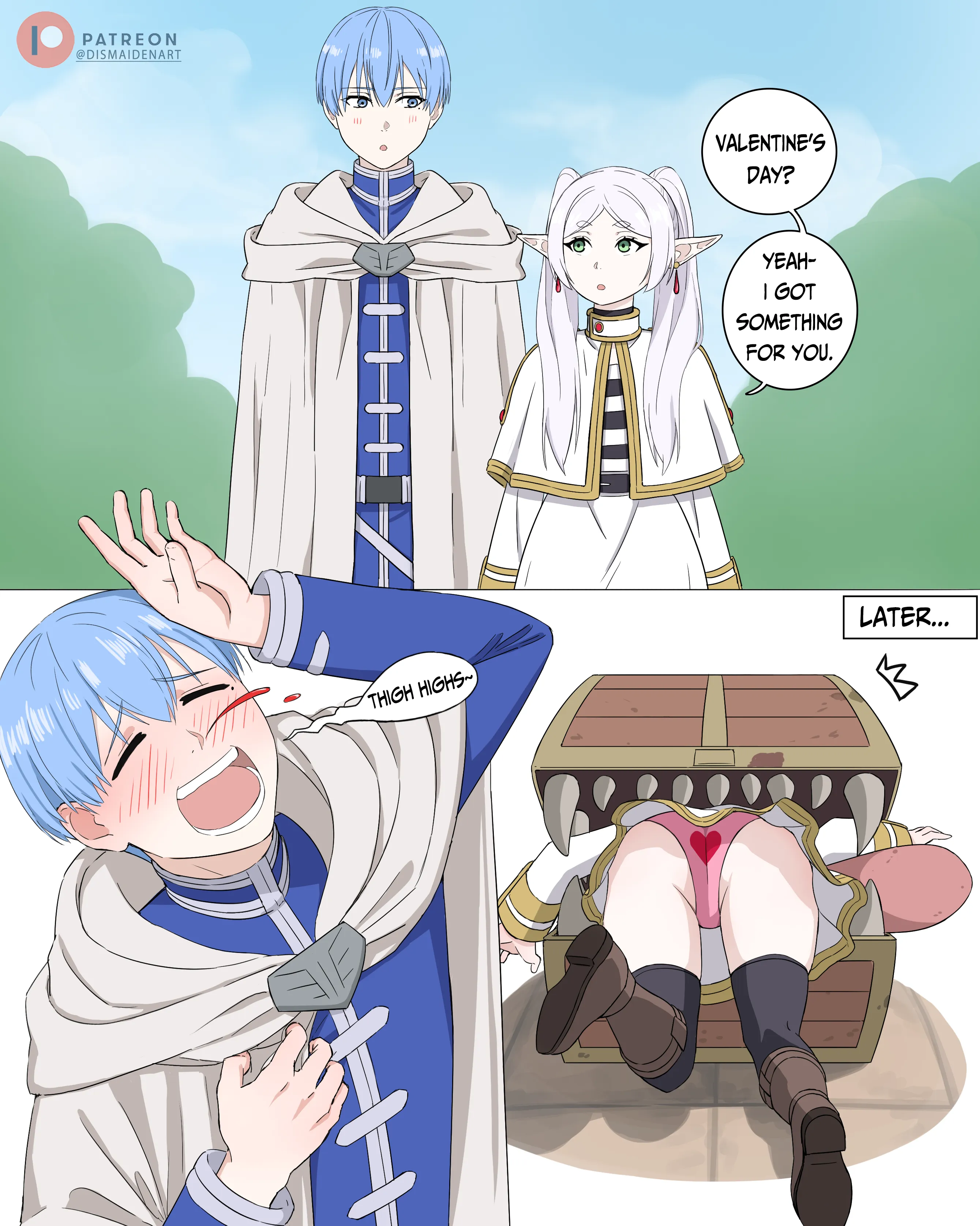 Frieren's Valentine's Day Gift! (Dismaiden)