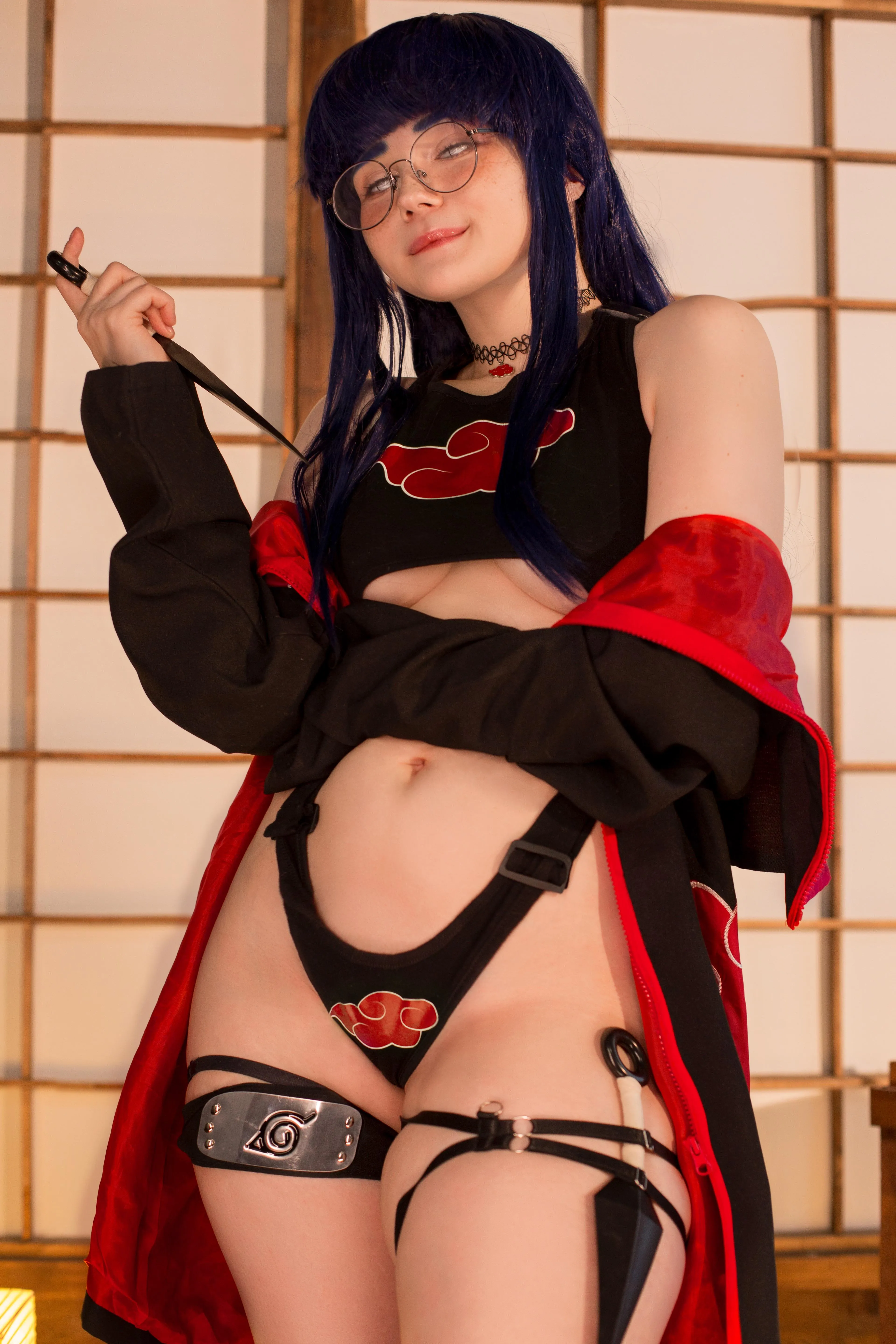 Hinata e-girl cosplay by Neyrodesu