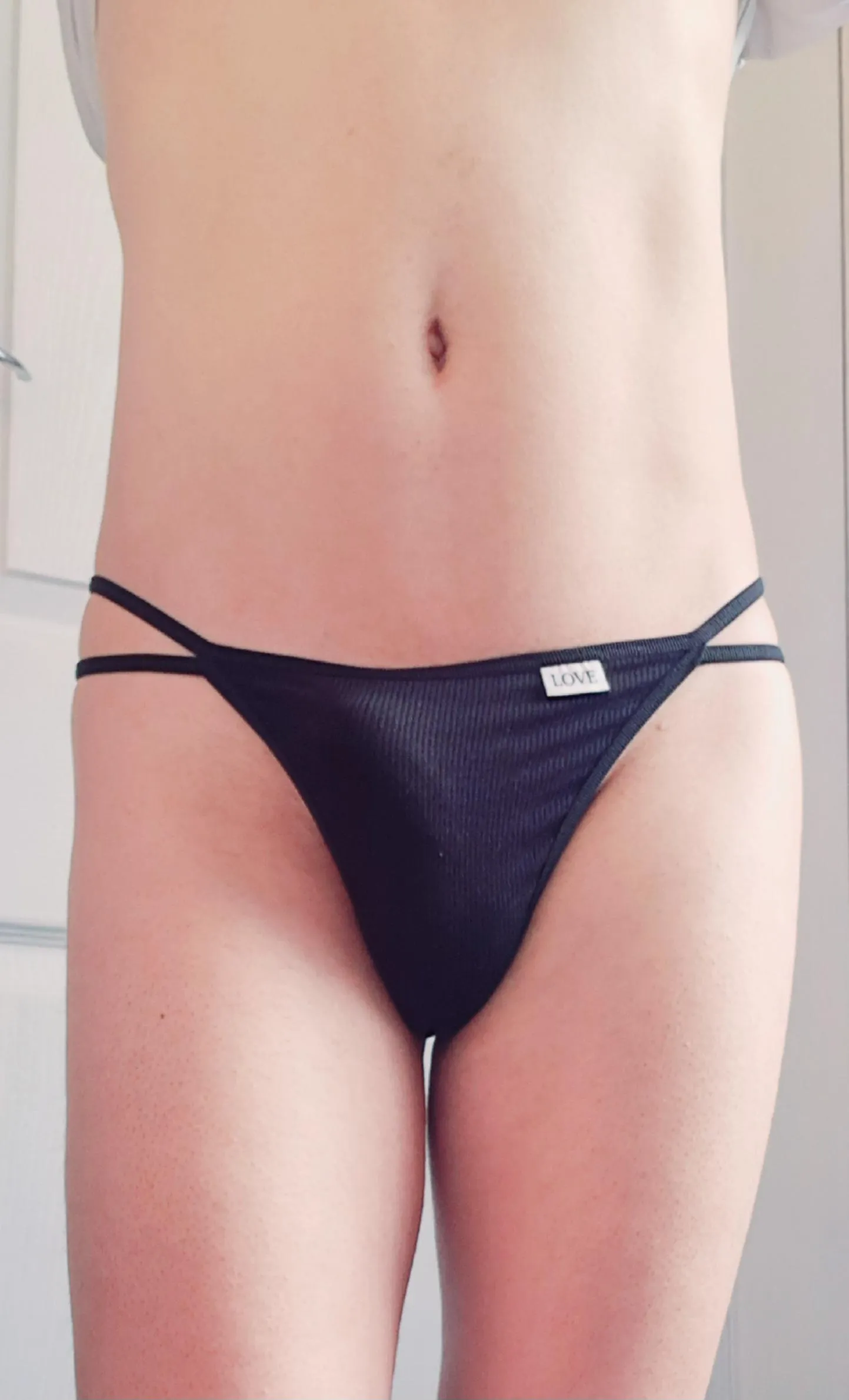 How do I look in these black things?