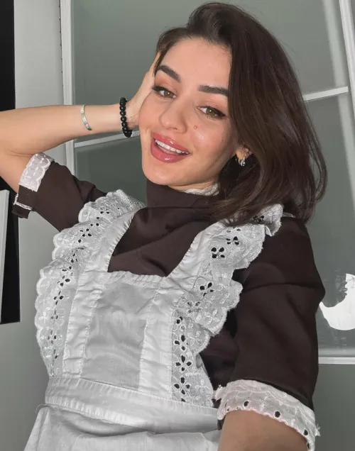 i hope a this teen brunette will complete your day daddy