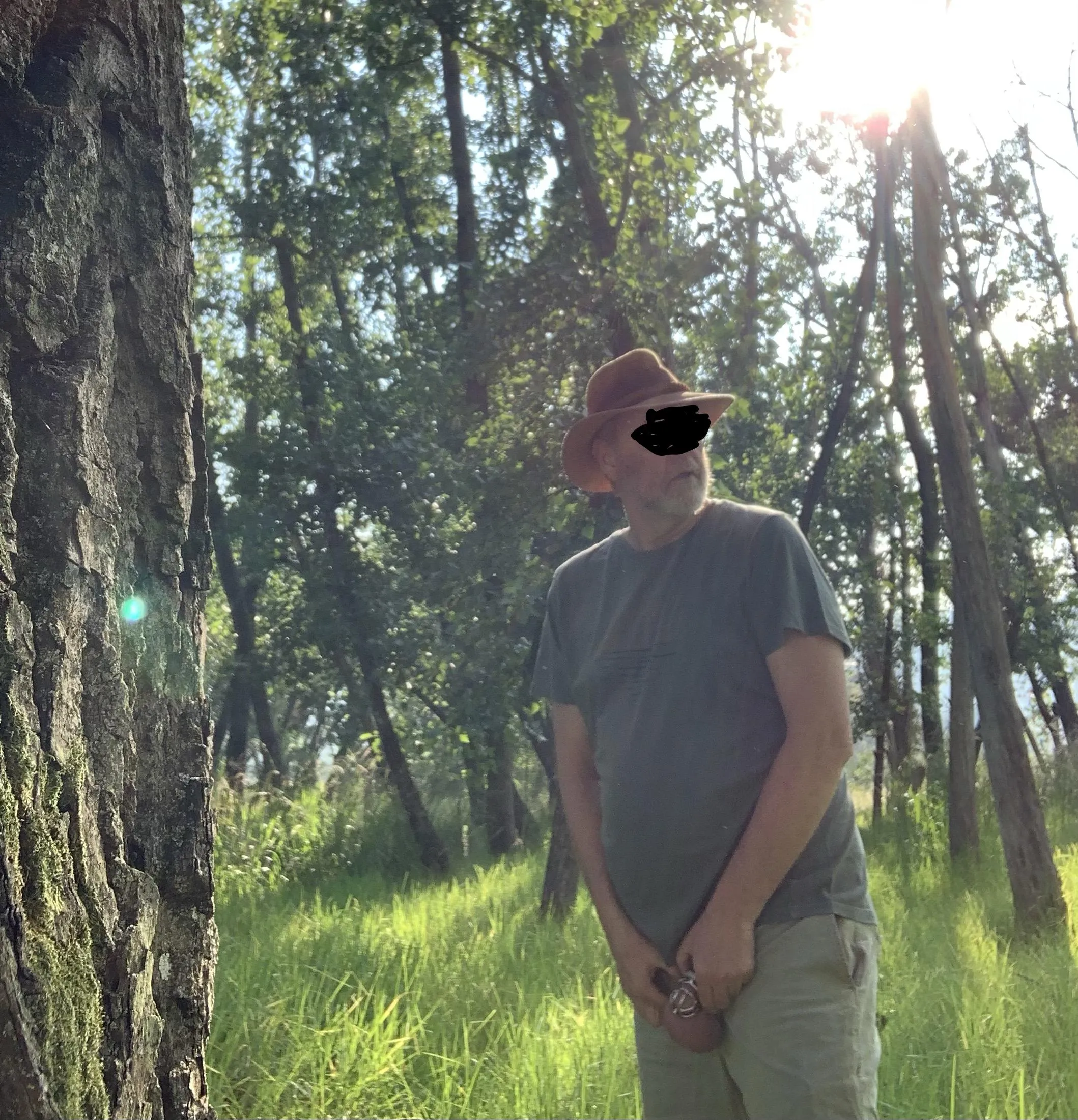 I thought I saw somebody coming