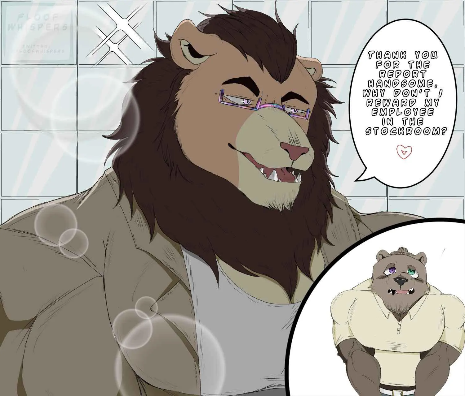 King of the Office and Bedroom V1 (Floofwhispers)