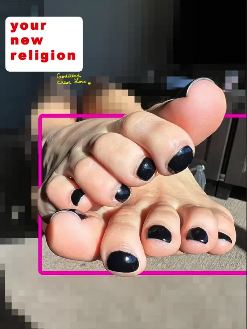 Kiss my toes beta, every single one of them.