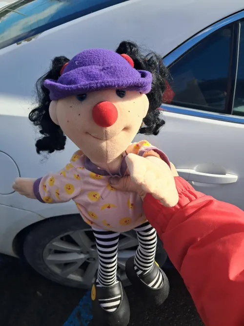 Look who I rescued from the thrift store today.