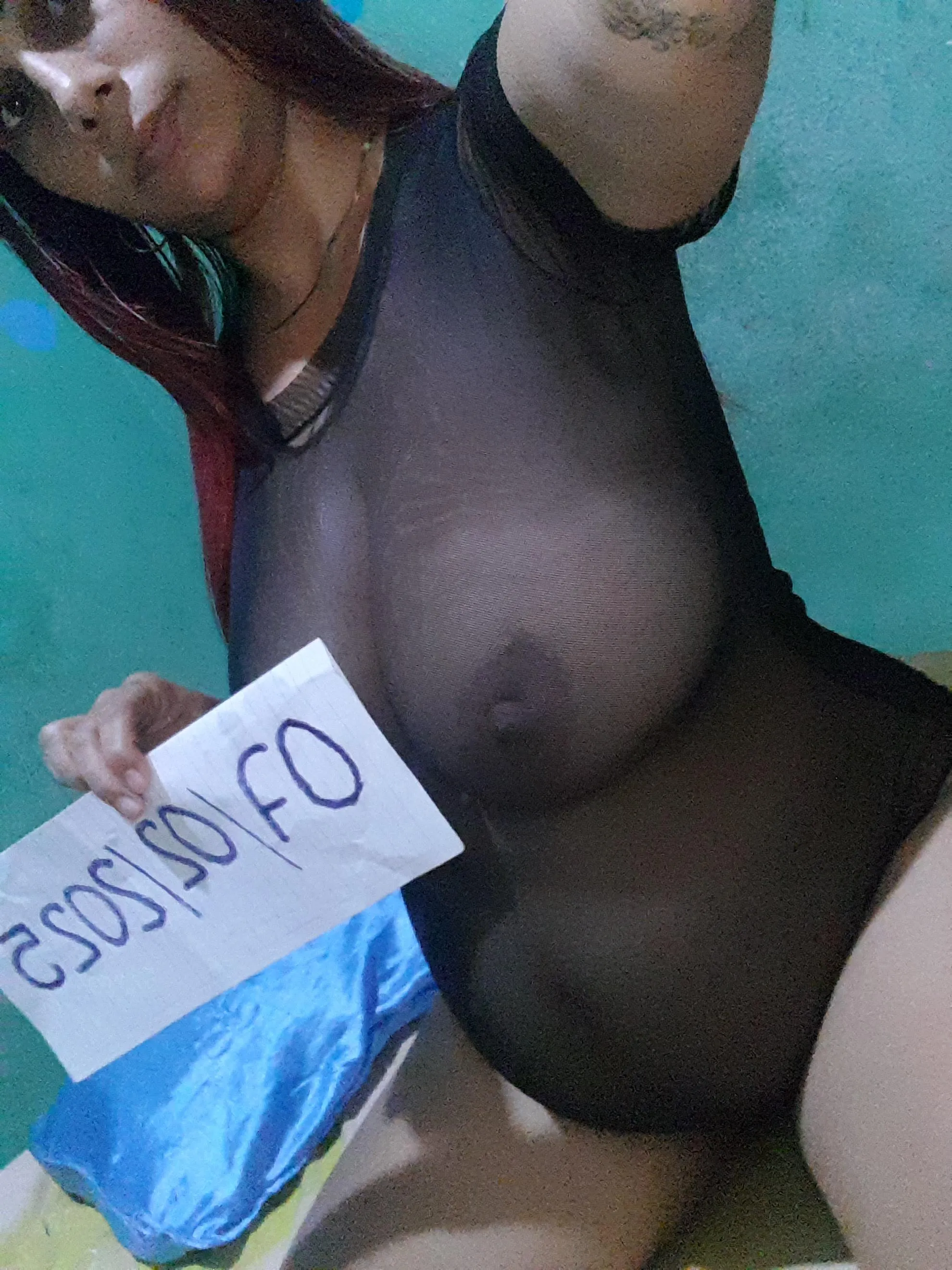 My big sexy pregnant tits