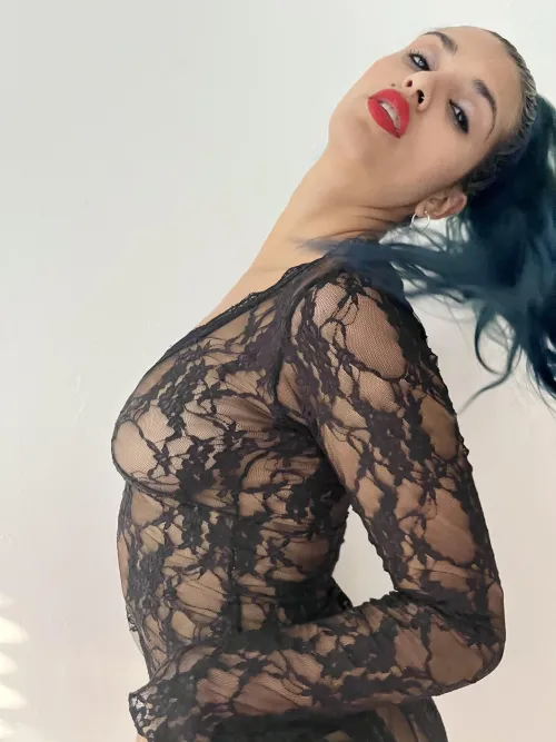 My dress squeezed my boob a little bit, but I still think the photo is sexy.