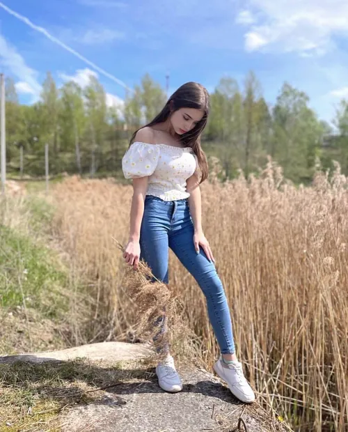 My jeans aren't the only thing that's a tight fit