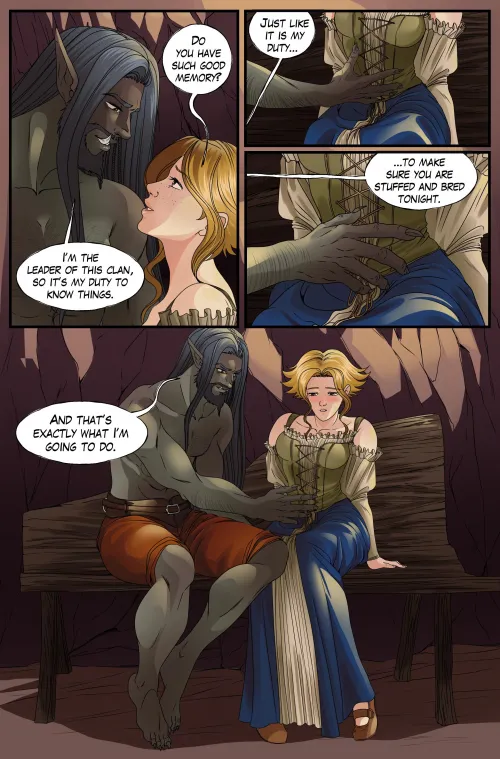 Page 70 of my comic: Orc of Mine