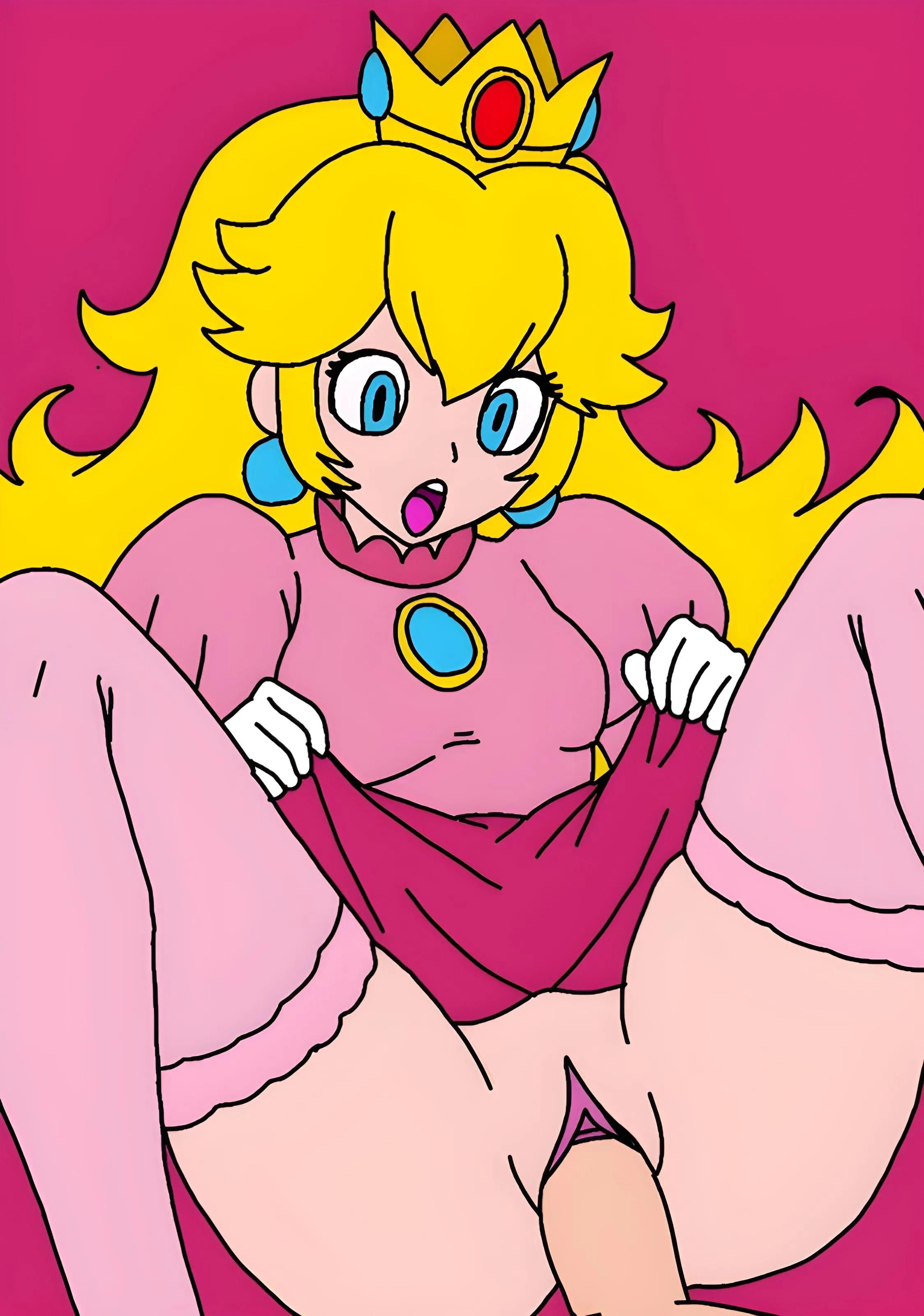 Princess peach by (gachafox)