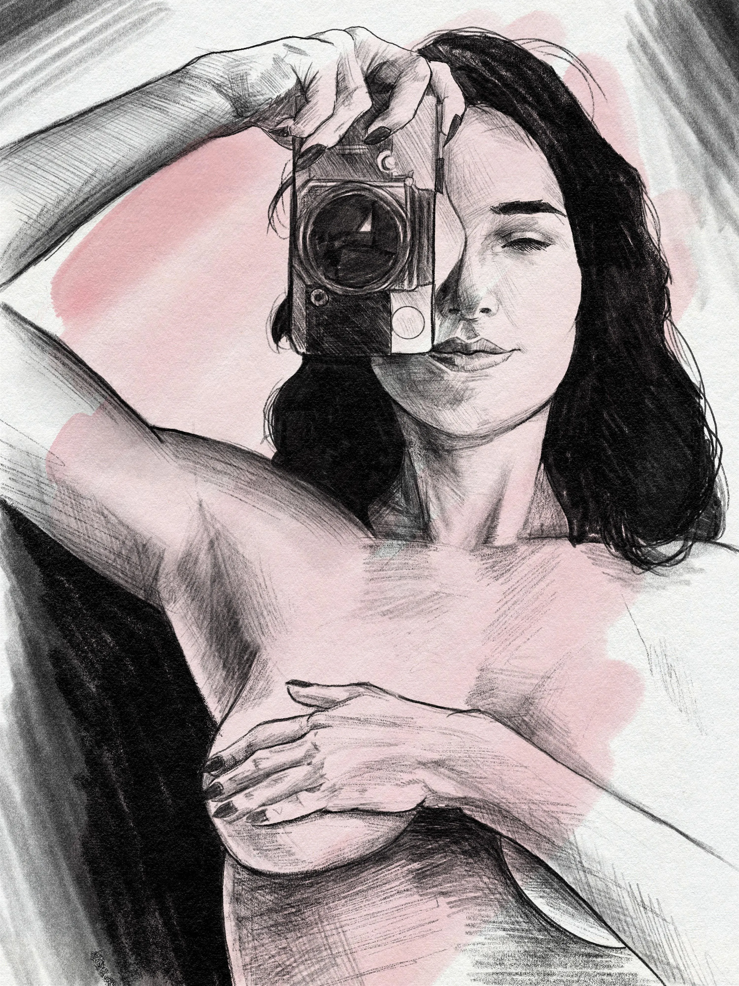 Smile for the camera, by me