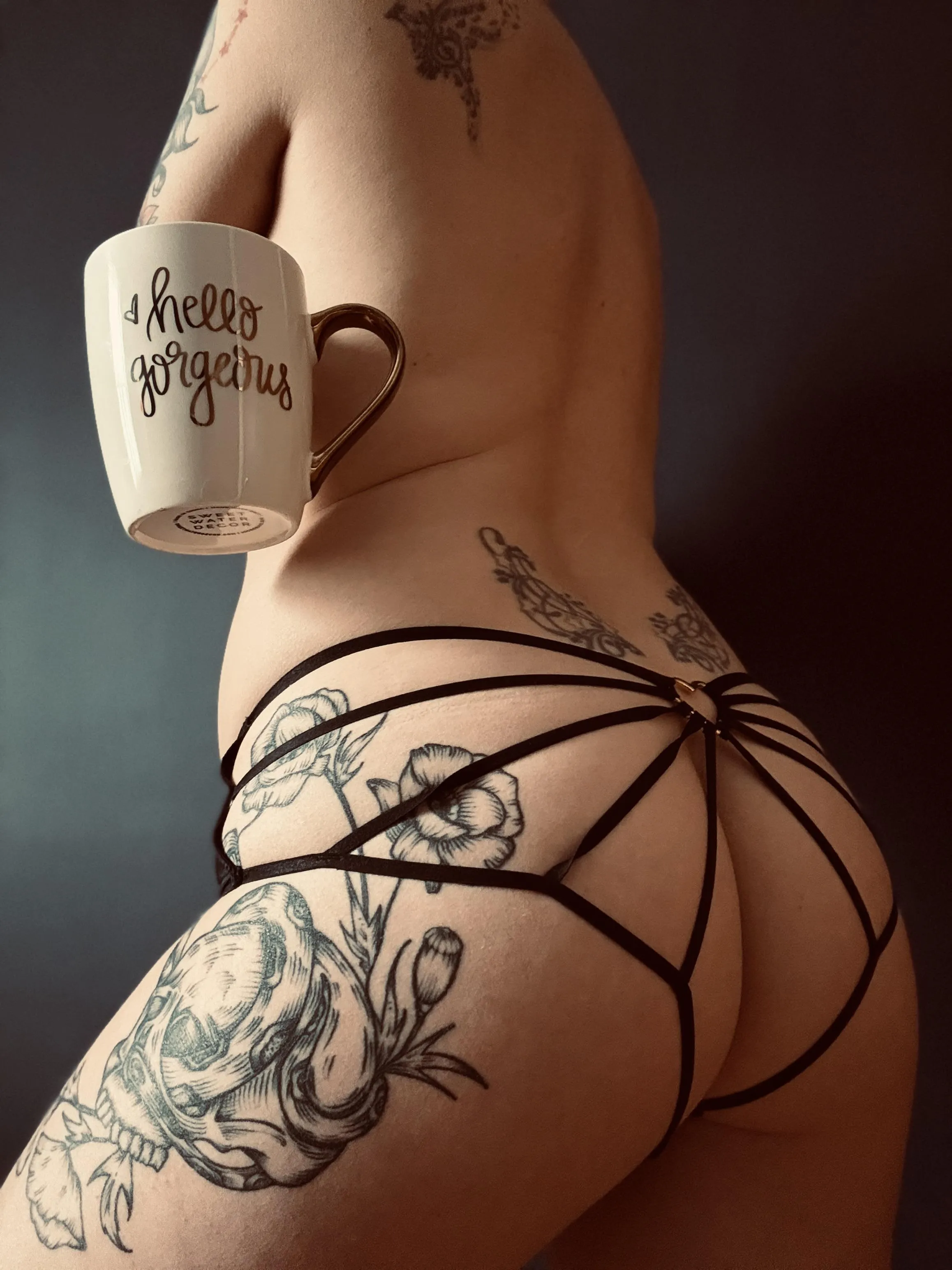 Some cake and coffee