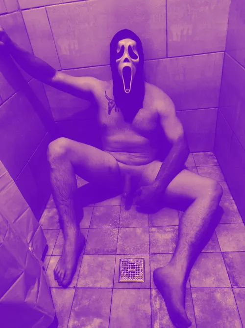 Somebody is already wet and they haven’t even made it into the shower!