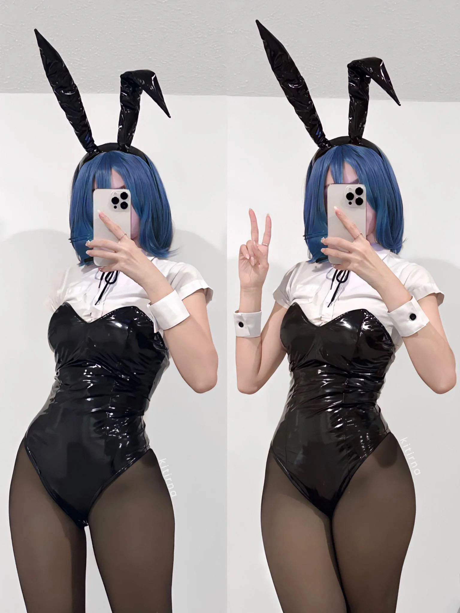 Stunning Bunny Girl Ryo Yamada Cosplay (By @kitirna)