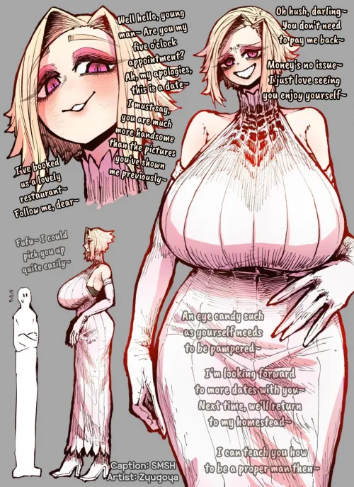 Sweet Lady [Mature] [Sugar Mommy] [Extremely Tall] [Prim & Proper & Plump] [Also Wholesome]