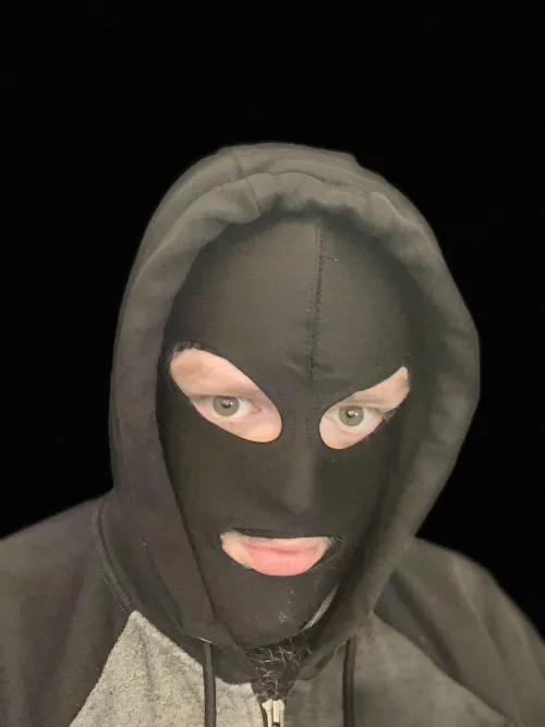 The only part of me you’ll see throughout…