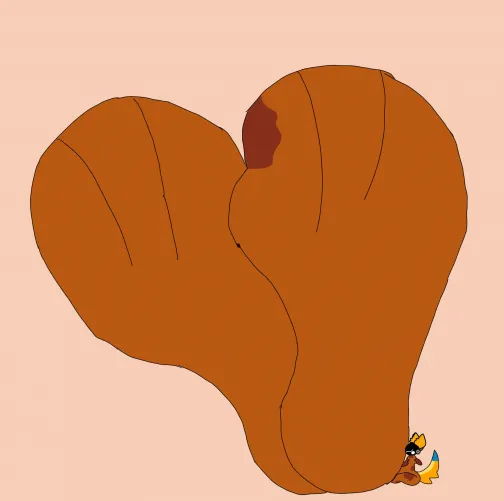 This goober has some big paws