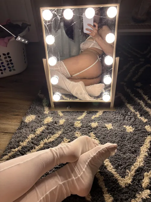 Too bad I shattered my mirror