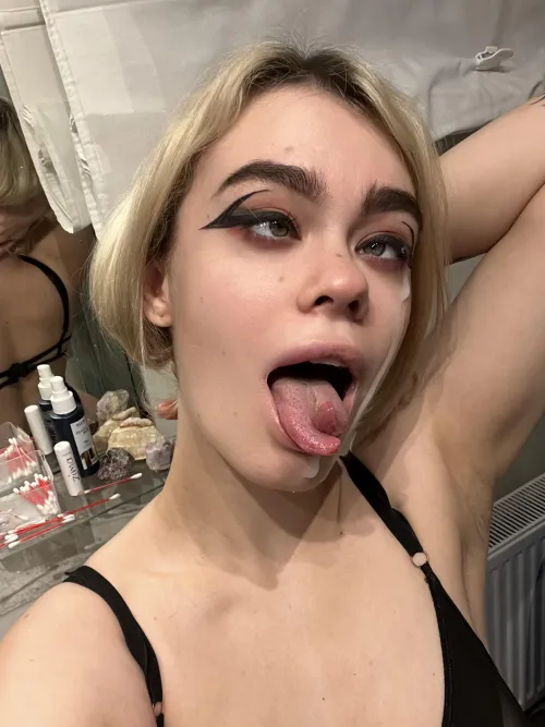 Twisting my tongue as I please