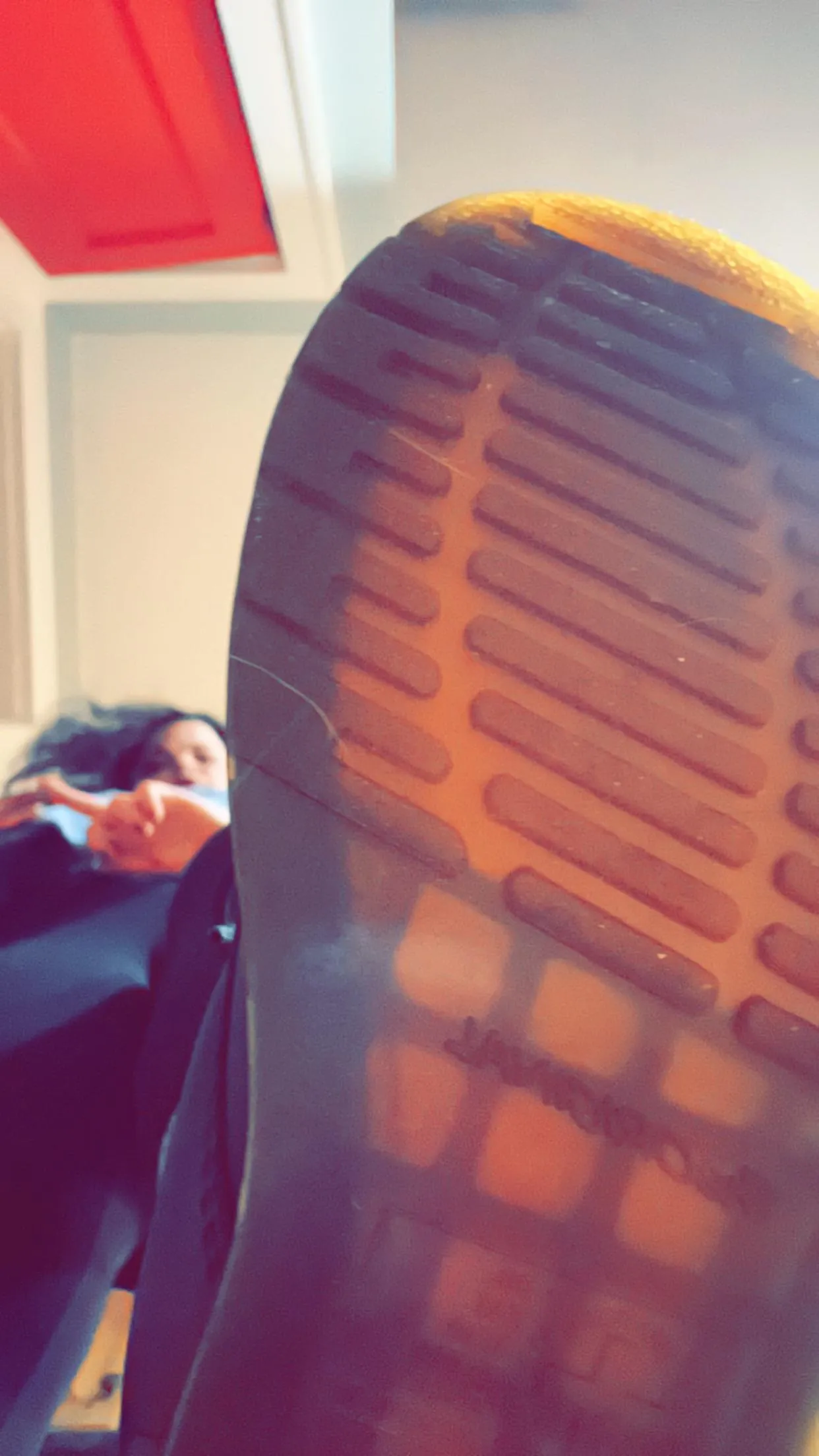 Under my boot where you belong