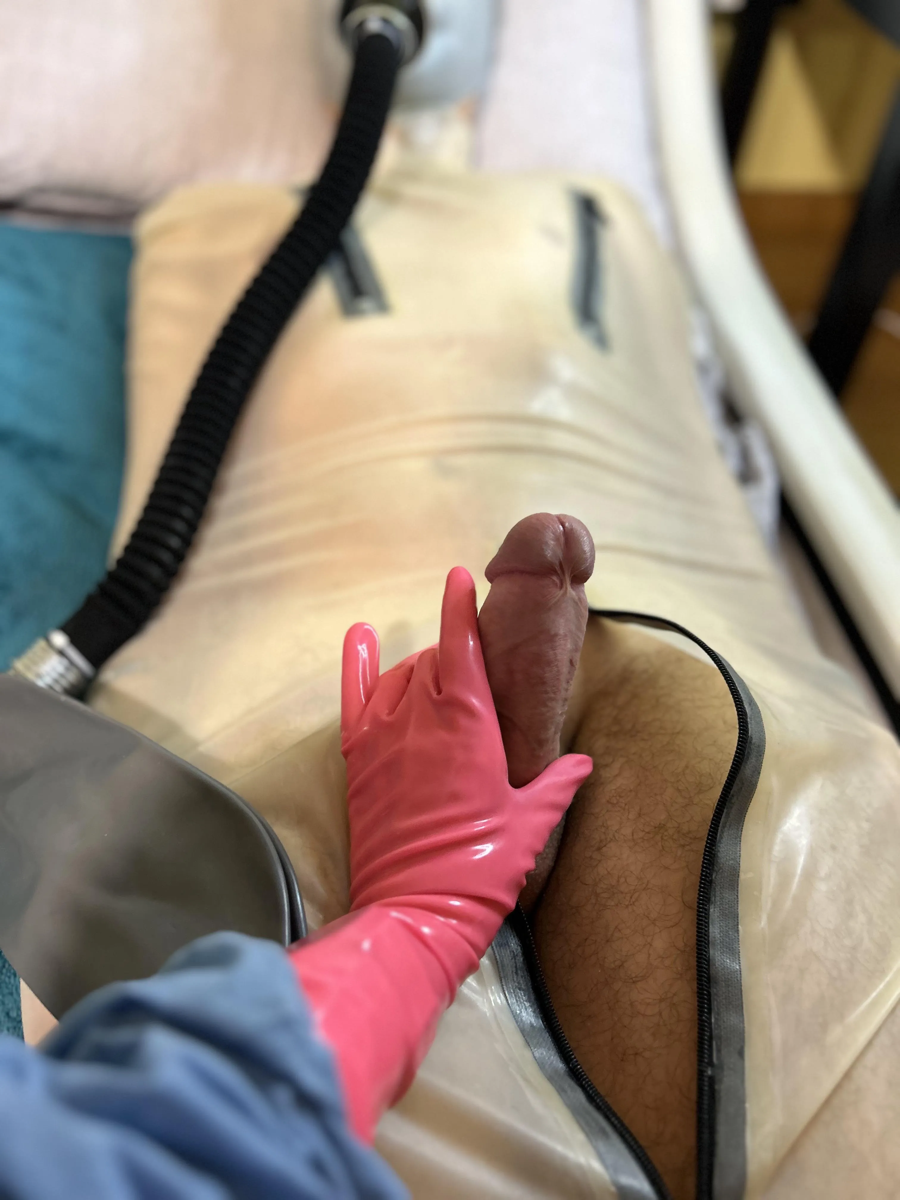 You are a rebellious patient, and for this reason, you have been moved to a more suitable ward. But this meant that the Dr Nastya would haveencased you in a latex body bag…