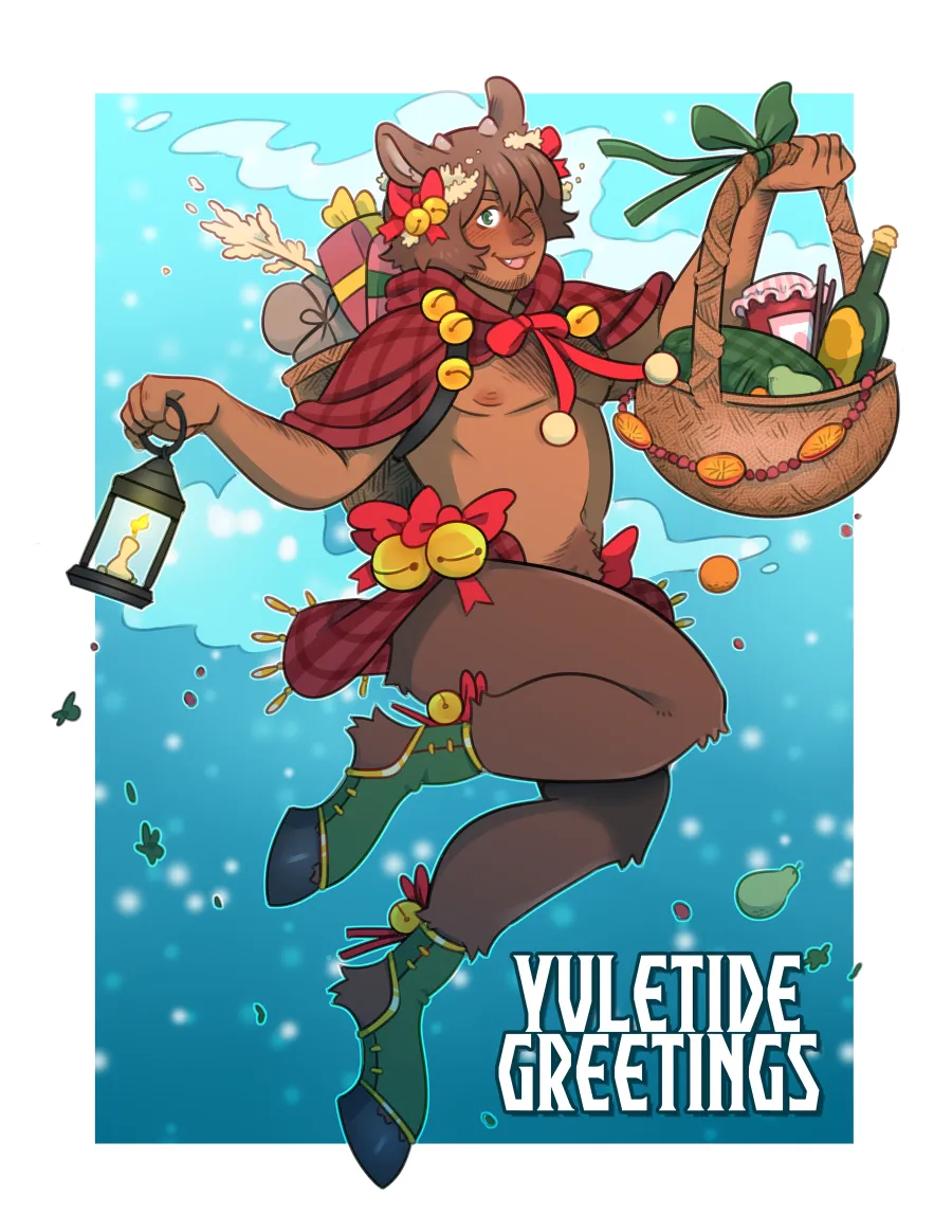 Yuletide Greetings from Sal!