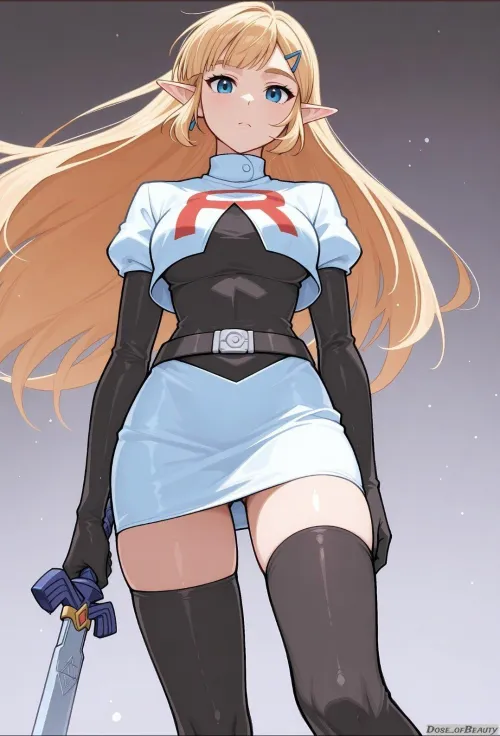 Zelda joins Team Rocket