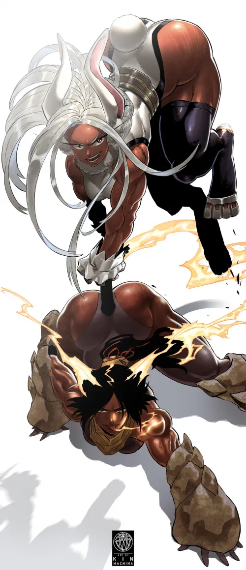 2 Goddess in one frame(KIN_MACHINA)