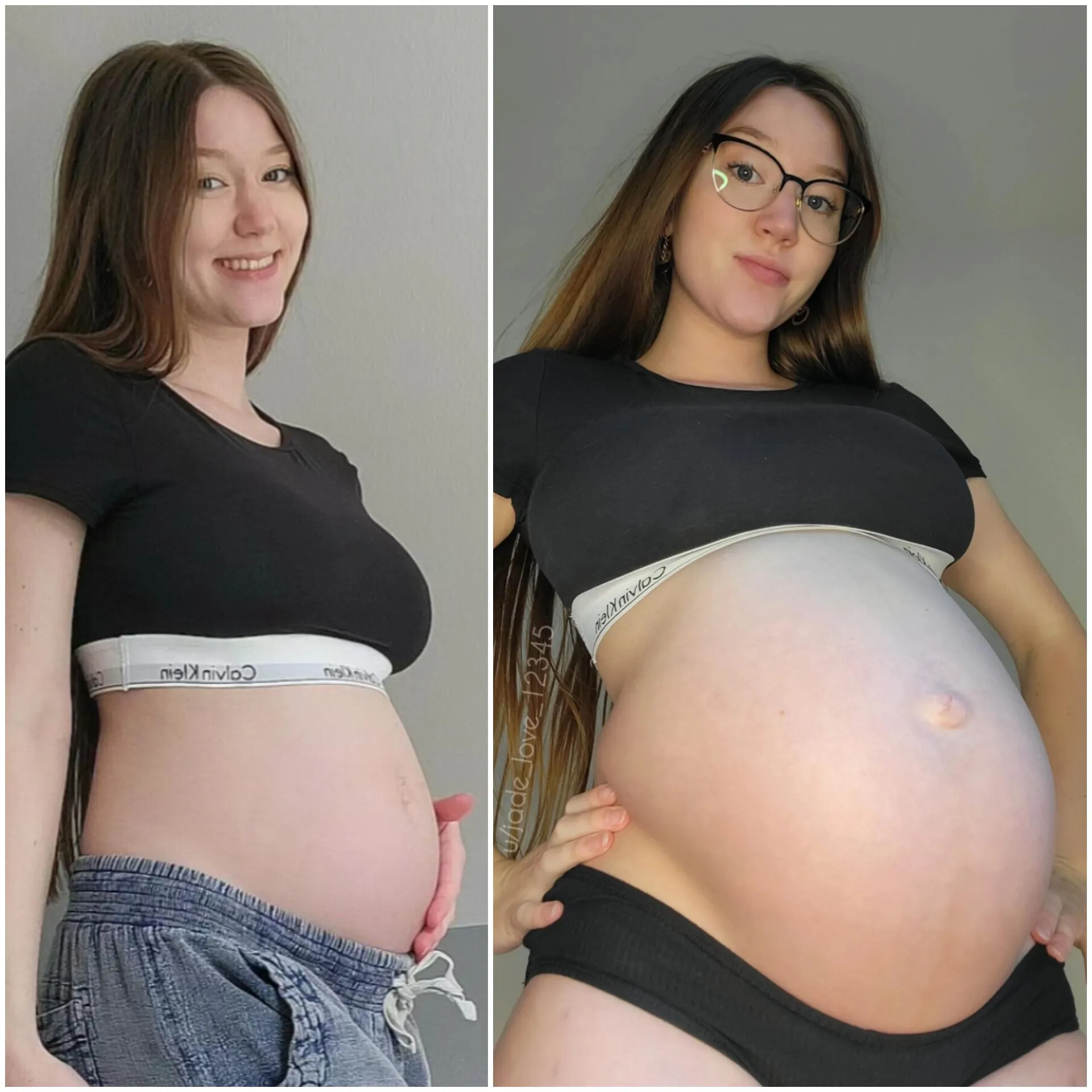 20 weeks vs 36 weeks pregnant