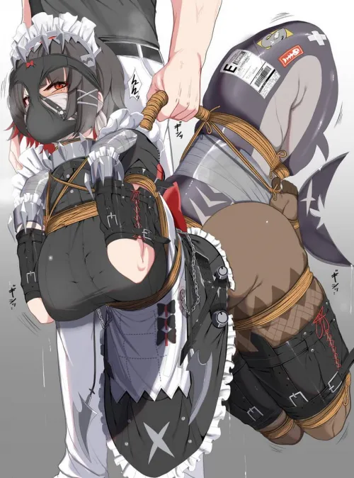 Caught a wild shark. Packed it and taking her home~