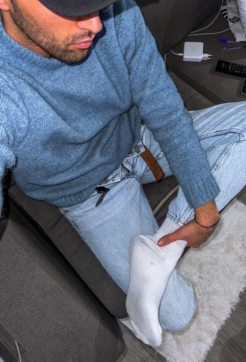 Come sniff my socks, it's been a long day