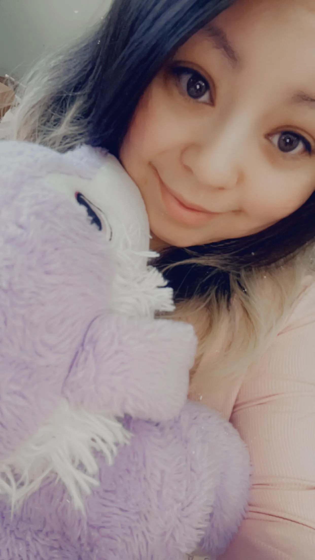 Cuddling Lola Bunny hehe 