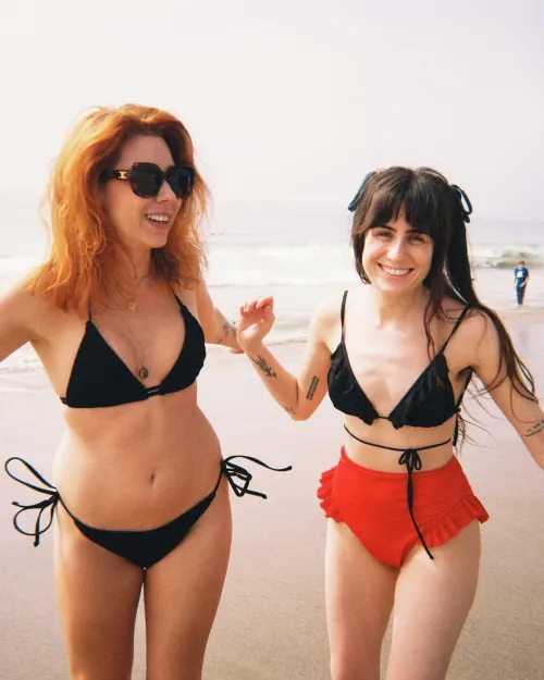 Dodie and Hazel bikinis