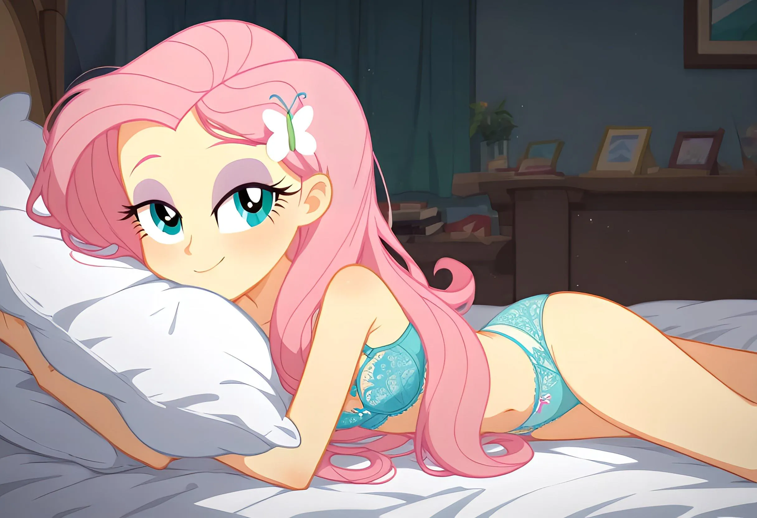 Fluttershy (AI by me) 