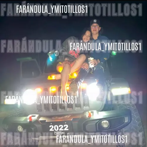 Frida Sofía Guzmán Muñoz (El Chapo’s granddaughter) with her boyfriend Oscar Valdez Bazua (Culiacan Councillor)