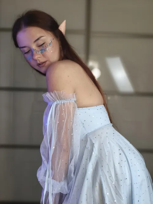 Hiding my inner night elf like it’s my secret superpower