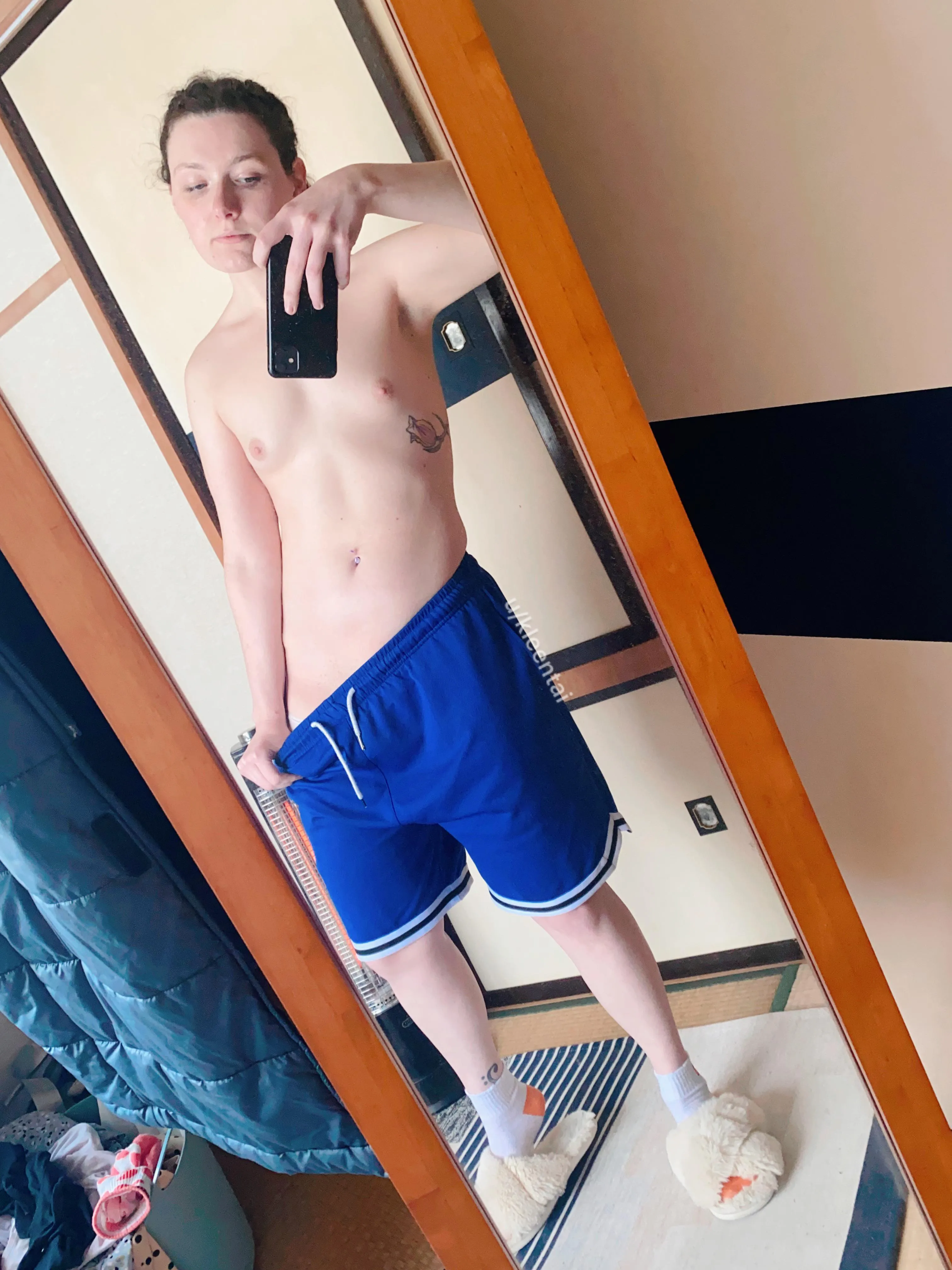 I basically live in basketball shorts these days