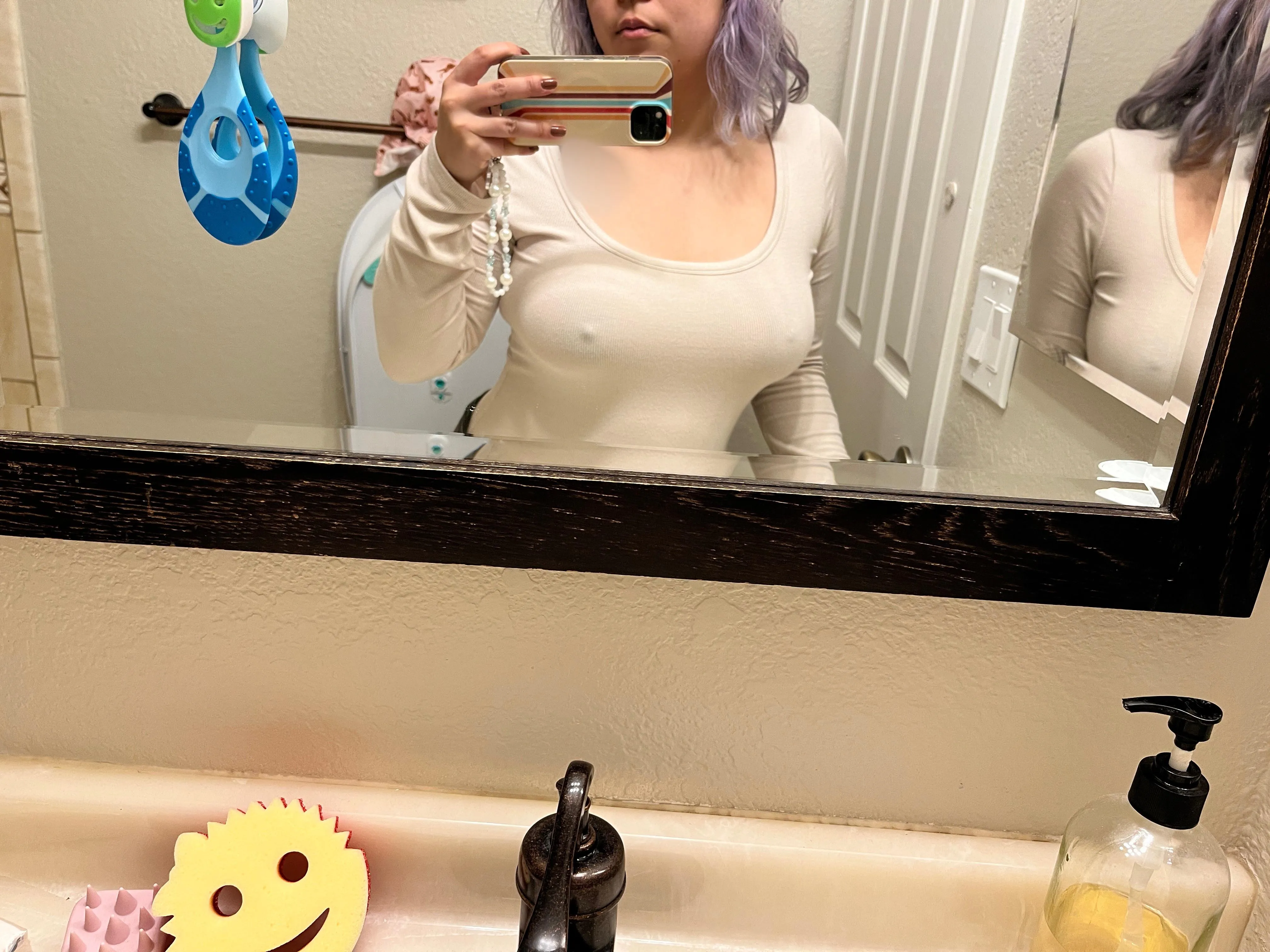 I hope my friends don’t notice