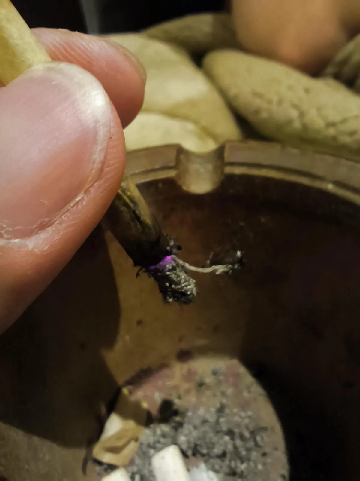 Isso é normal?? Eu fumei certo??