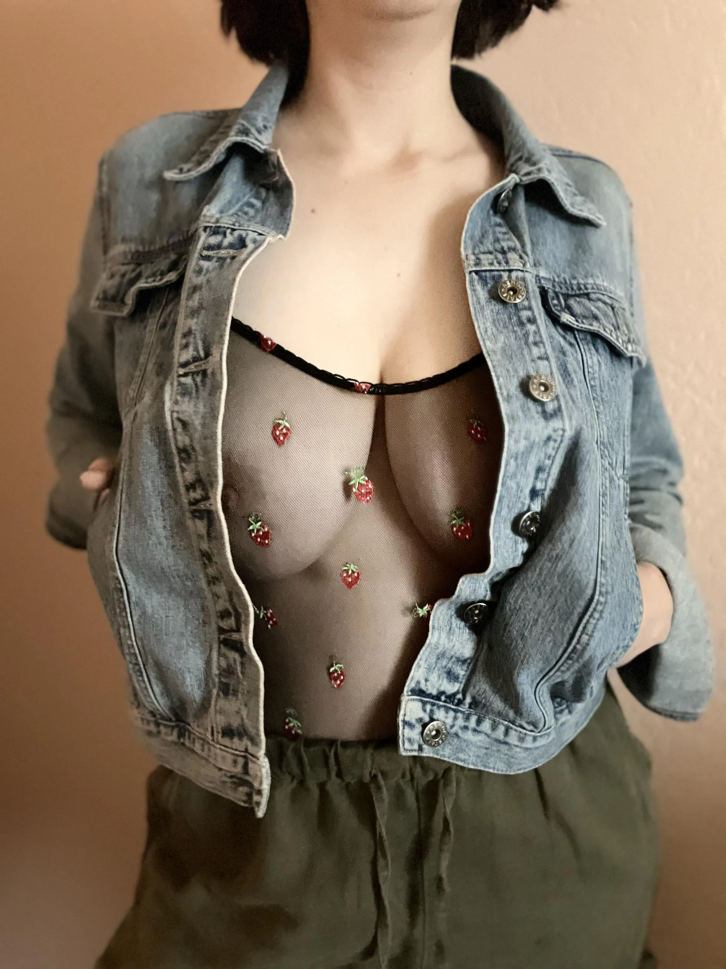 It's almost too nice outside to wear a jacket...