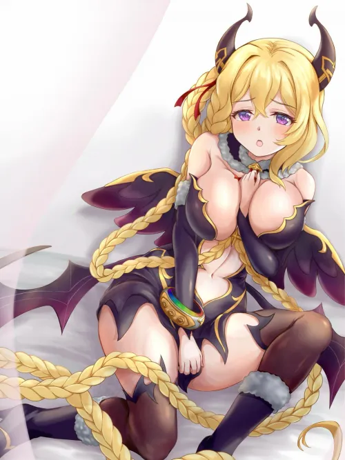 Iyrael feeling a little shy