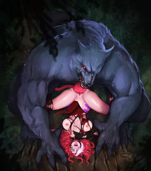 Little Red Gets Wolf (my kinky queen)