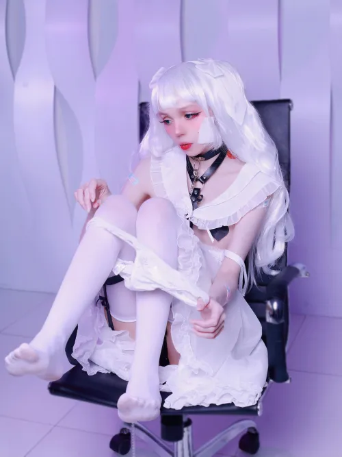 Miku-chan cosplay by Zephyr Cat