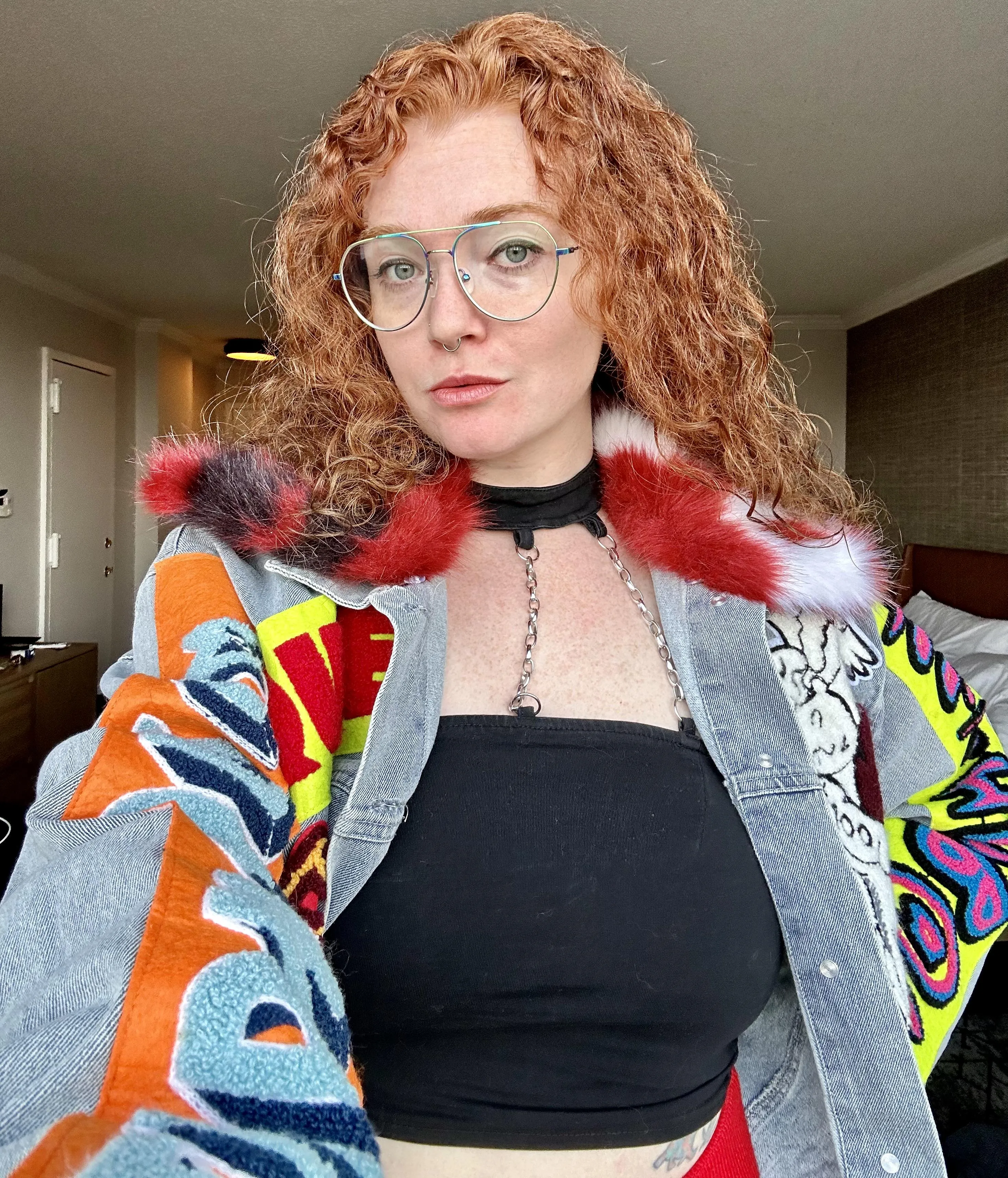 My eyes don't work, but my glasses sure do! lol