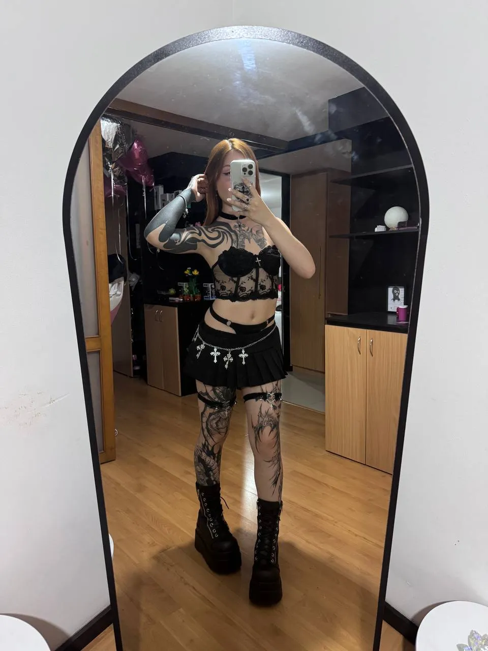 Only good boys can lick my boots