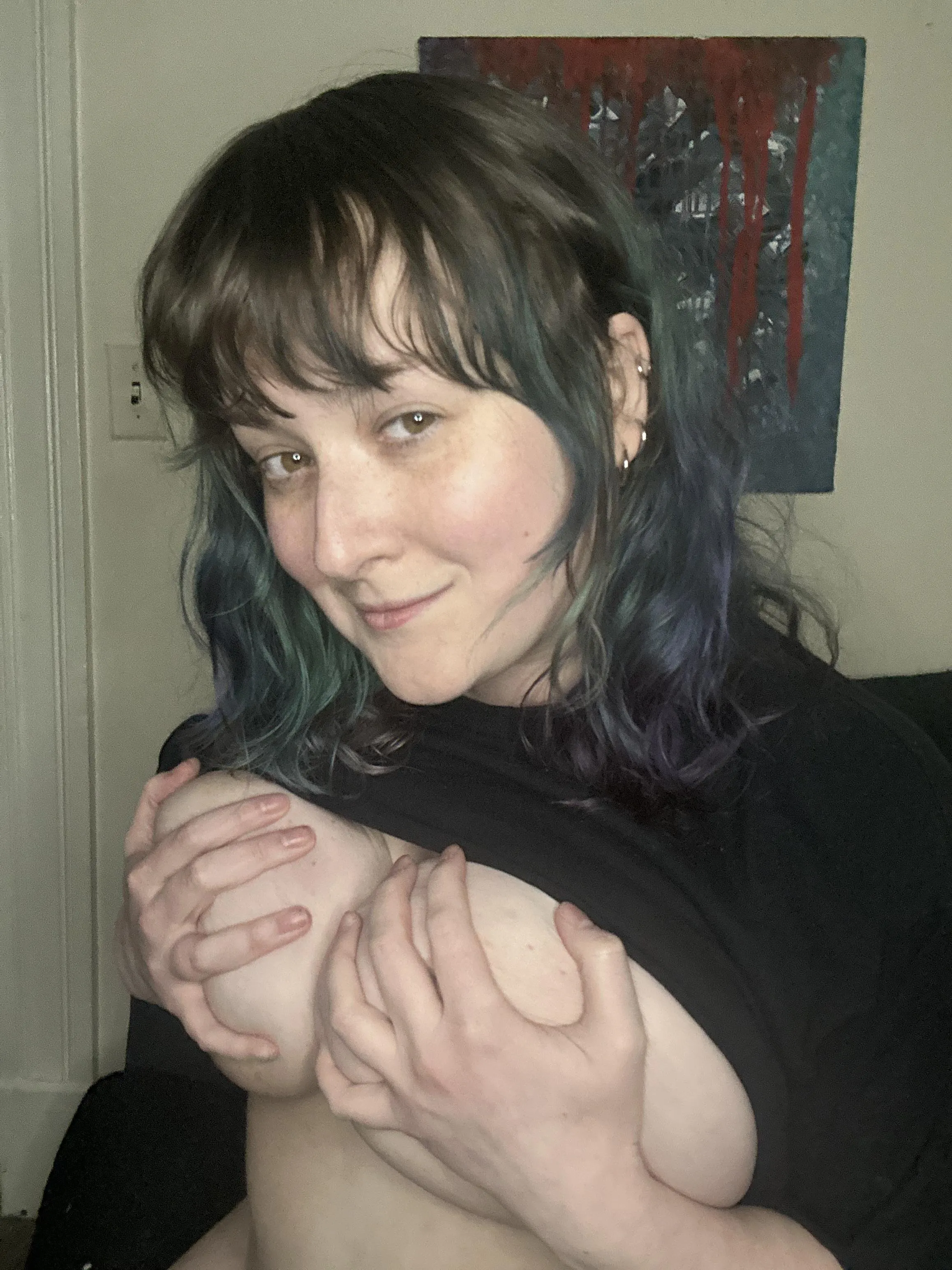 People are always surprised by what’s under my t-shirt