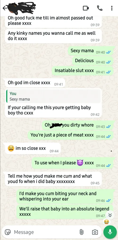 Phone sex fail
