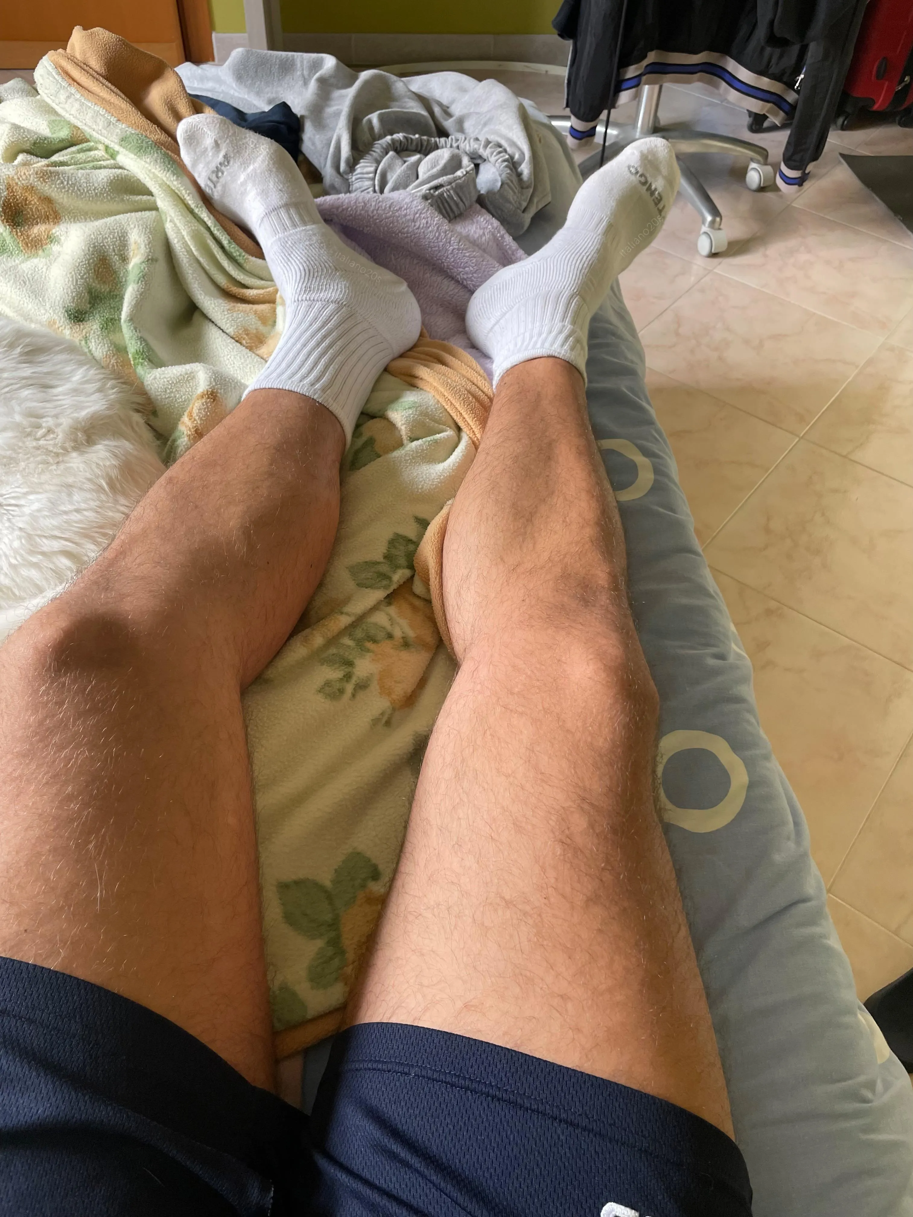 Post-workout sweaty socks are the best, right?