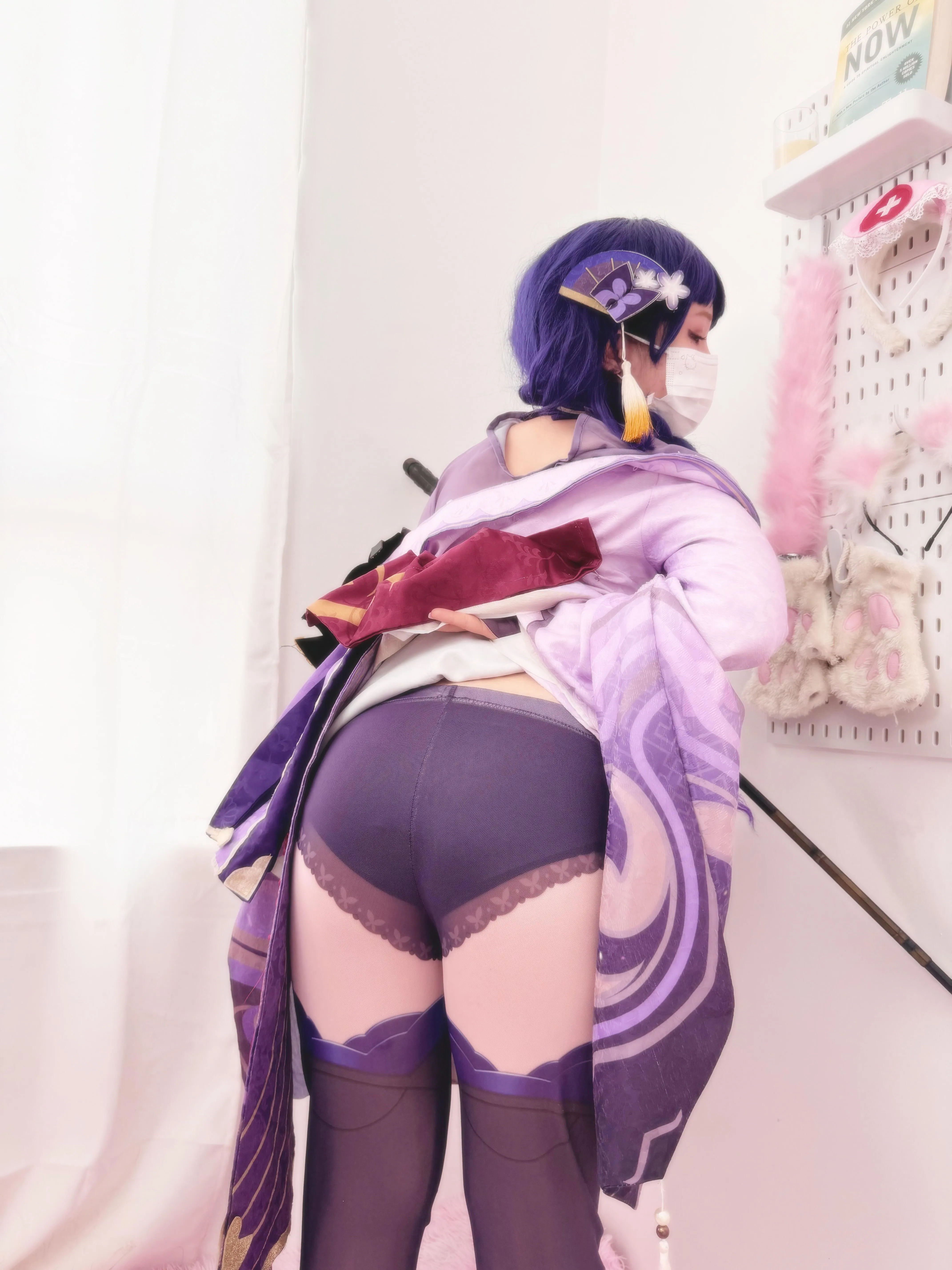 Raiden Shogun from Genshin Impact by SmolSachii