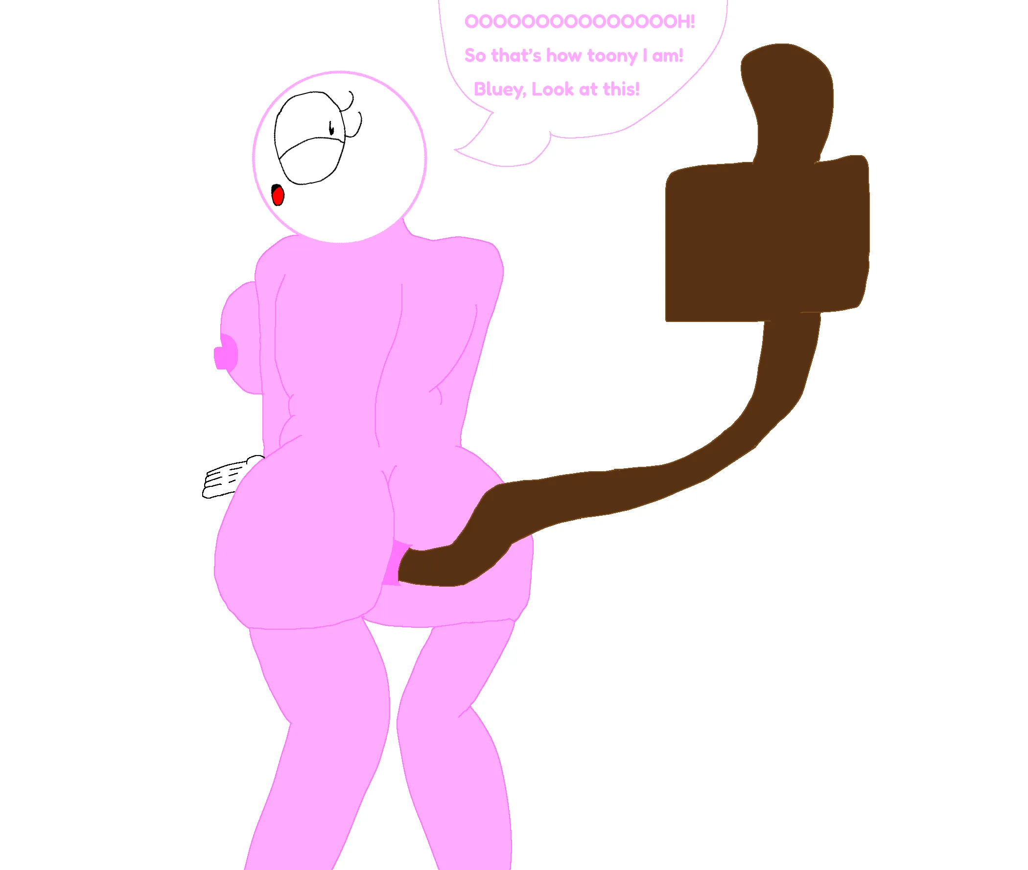 Rose’s very shitty toon trick.