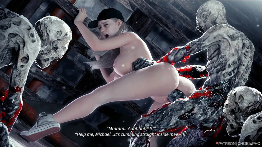 Rosie fucked in Basement by Face Eaters (CHOBIxPHO)